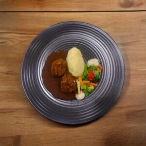 Beef Rissoles and Vegetables - G/F