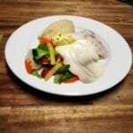 Deliona Foods Steamed Barramundi with vegetables
