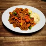 Deliona Foods Savoury Mince and potato mash