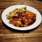 Deliona Foods Smokey BBQ Ribs meal